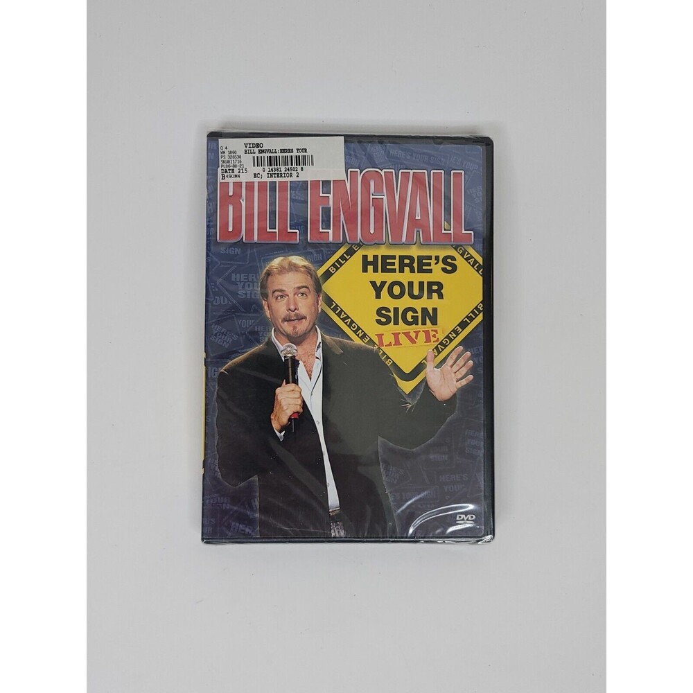 Bill Engvail Here's Your Sign Live DVD Brand New
